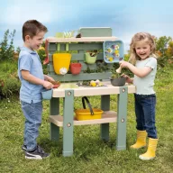   Smoby 2 az 1-ben vízasztal és homokozó 15 kiegészítővel