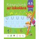 Készülünk az iskolára - 4-5 éveseknek, nagyközépső csoport (matircákkal)