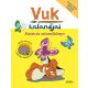 Vuk kalandjai - matricás színezőkönyv (sárga)