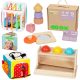 Tooky Toy  montessori 5 az 1-ben szenzoros fejlesztőkészlet