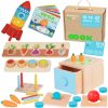 Tooky Toy XXL montessori 7 az 1-ben érzékszervi készlet