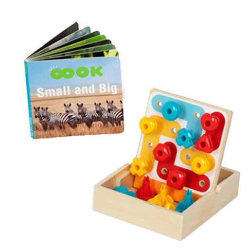 Tooky Toy XXL 7 az 1-ben montessori, érzékszervi játékkészlet 