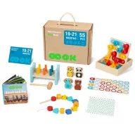   Tooky Toy XXL 7 az 1-ben montessori, érzékszervi játékkészlet 