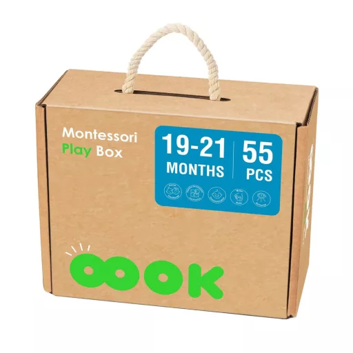 Tooky Toy XXL 7 az 1-ben montessori, érzékszervi játékkészlet 
