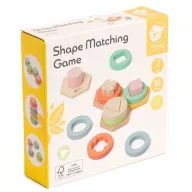   Classic World montessori toronyépítő és formaválogató játék