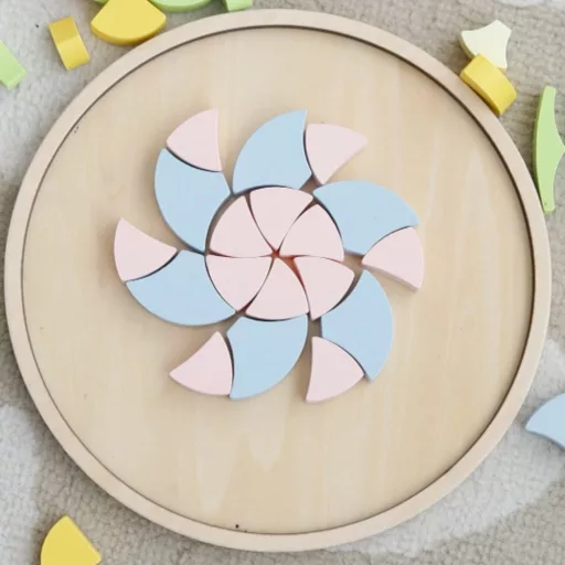 Classic World montessori fa mandala puzzle