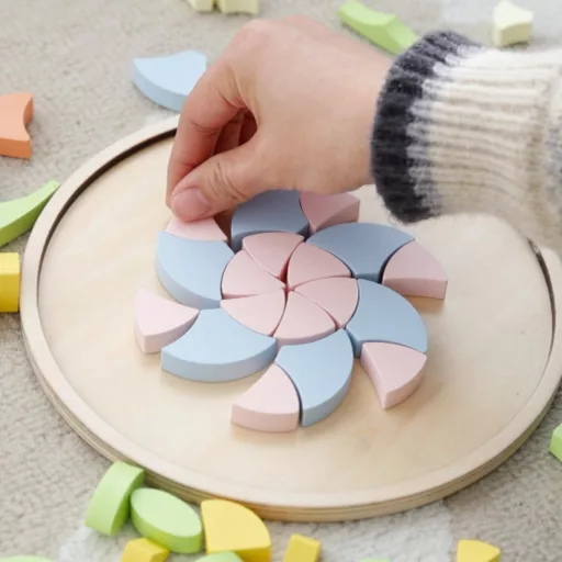 Classic World montessori fa mandala puzzle