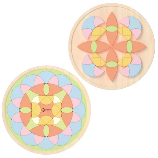 Classic World montessori fa mandala puzzle