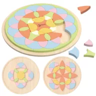 Classic World montessori fa mandala puzzle