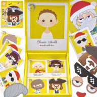 Classic World mágneses divat öltöztető játék