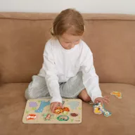   Classic World állatos puzzle – színes fejlesztő játék kisgyermekeknek
