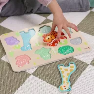   Classic World állatos puzzle – színes fejlesztő játék kisgyermekeknek