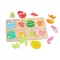 Classic World dinoszaurusztojás puzzle – háromrétegű fejlesztő játék kisgyermekeknek