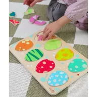   Classic World dinoszaurusztojás puzzle – háromrétegű fejlesztő játék kisgyermekeknek