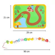 Lantoska farmos fűzőcske 