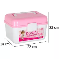 Lantoska XXL 35 részes játék orvosi készlet 