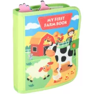 Lantoska érzékszervi szenzoros plüsskönyv - farm