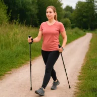 Lantoska összecsukható túrabot - nordic walking