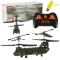 Syma S026H Chinook 2,4 GHz RC katonai helikopter – giroszkópos stabilizálással, LED fénnyel, 8 éves kortól