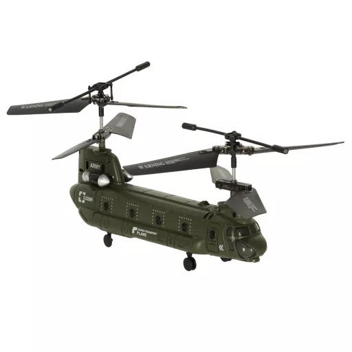 Syma S026H Chinook 2,4 GHz RC katonai helikopter – giroszkópos stabilizálással, LED fénnyel, 8 éves kortól