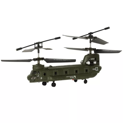 Syma S026H Chinook 2,4 GHz RC katonai helikopter – giroszkópos stabilizálással, LED fénnyel, 8 éves kortól