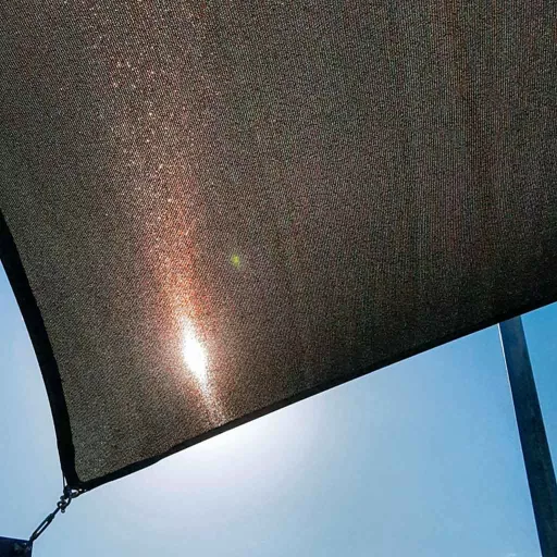 Lantoska háromszög UV és vízálló napvitorla - antracit