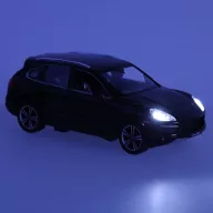   Távirányítós autó 1:14 méretarányban - Porsche Cayenne Turbo