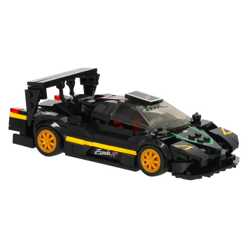 Pagani Zonda R 1:28 építőkocka autómodell - 387 darabos készlet