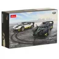   Pagani Zonda R 1:28 építőkocka autómodell - 387 darabos készlet