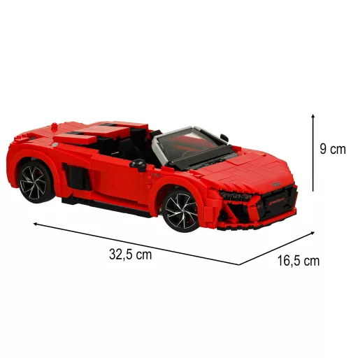 Audi A8 Spyder építőkocka modell 1:14 - 1440 db-os