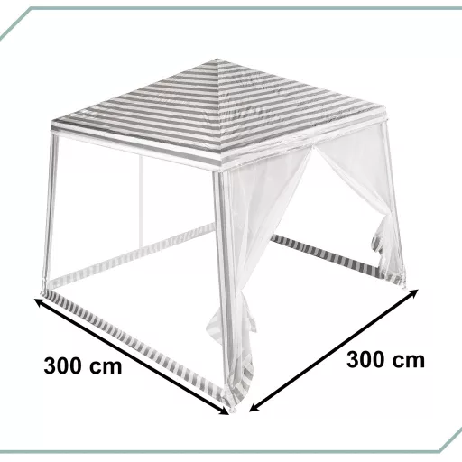 Lantoska XXL kerti pavilon 3x3 m