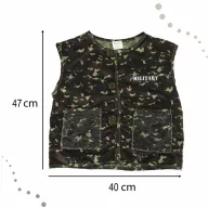 Lantoska katona farsangi jelmez 3-8 éveseknek 