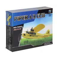   Távirányítós repülő RC FX803 Piper – könnyen irányítható kezdő repülőmodell