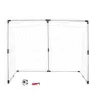   Lantoska gyerek focikapu 2 az 1-ben 185 x 120 x 70 cm – összecsukható kerti focikapu szett labdával