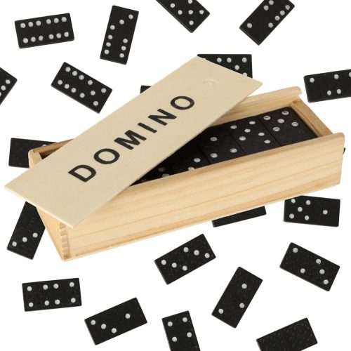 Lantoska fa dominó készlet