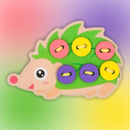 Lantoska sünis fa fűzőcske 