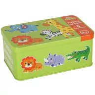 Lantoska 25 db-os vadállatos puzzle dobozban