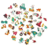 Lantoska 24 db-os járműves puzzle dobozban