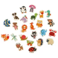 Lantoska 24 db-os vadállatos puzzle dobozban