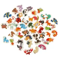 Lantoska 24 db-os vadállatos puzzle dobozban