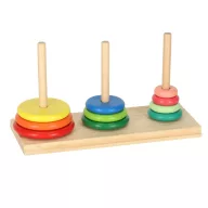 Lantoska montessori toronyépítő talppal