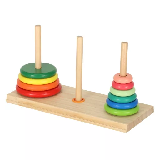 Lantoska montessori toronyépítő talppal