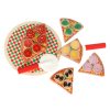 Lantoska fa szeletelhető pizza kiegészítőkkel