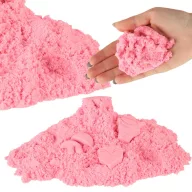Lantoska kinetikus homok 1 kg - rószaszín