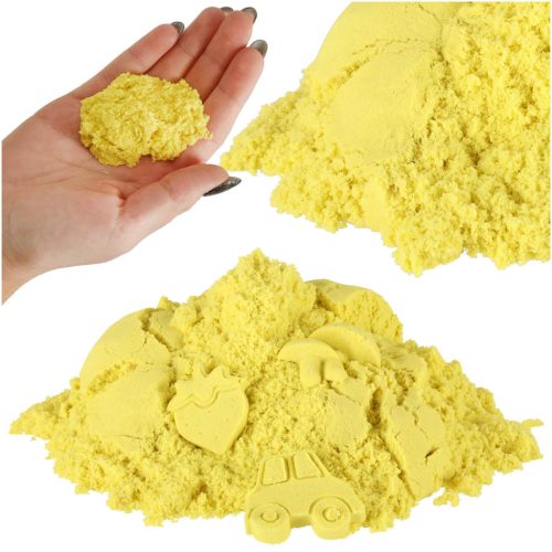 Lantoska kinetikus homok 1 kg - sárga