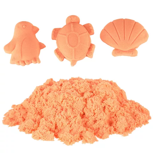 Lantoska kinetikus homok 1 kg - narancssárga