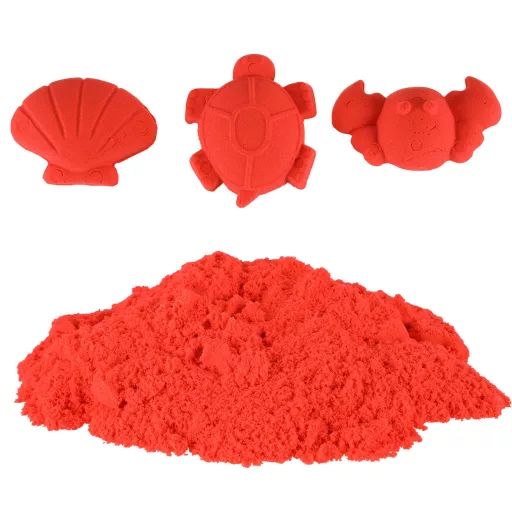 Lantoska kinetikus homok 1 kg - piros