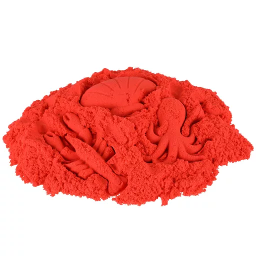 Lantoska kinetikus homok 1 kg - piros