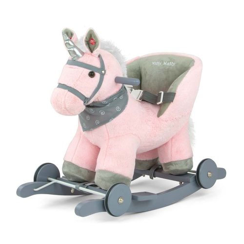 Hintaló, kerekekkel - zenélős Polly