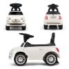 Bébitaxi Fiat 500 – interaktív kormánnyal és tárolóhellyel